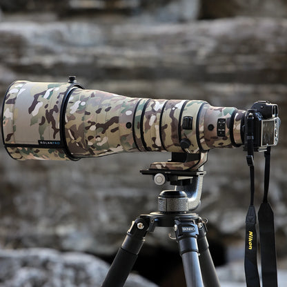 ROLANPRO Waterproof Lens Coat for Nikon Z 600mm F4 TC VR S Rain Cover Lens Protective Cover Guns Case Nikon z 600 f4 Camouflage