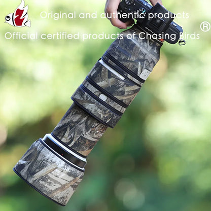 CHASING BIRDS camouflage lens coat for SONY FE 100-400mm GM waterproof and rainproof lens protective cover SEL 100400 lens cover