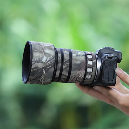 CHASING BIRDS camouflage lens coat for CANON RF 70 200 mm F4 L IS USM waterproof and rainproof lens coat protective cover