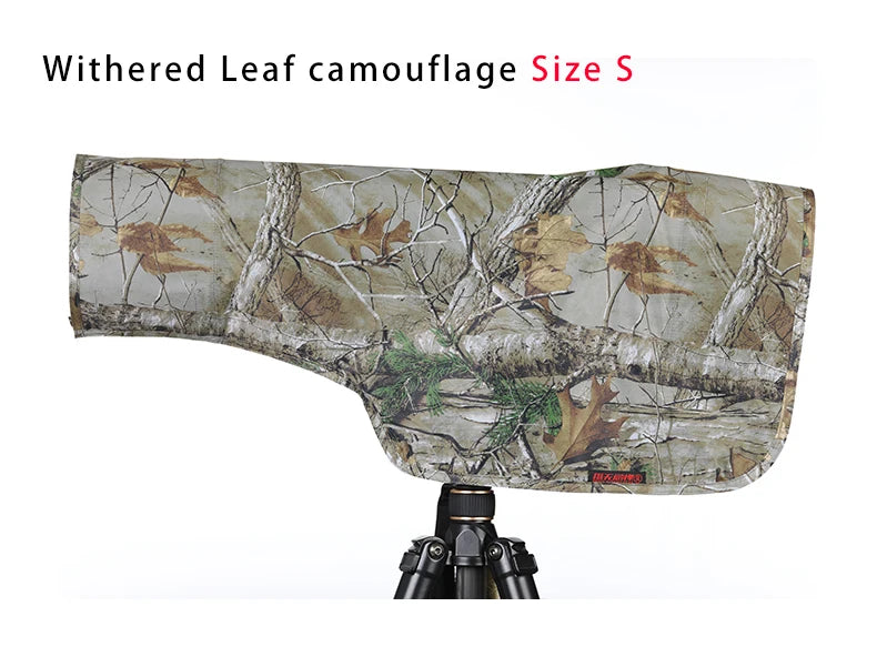 CHASING BIRDS Lens long focal lens rain coat camouflage and waterproof rain cover for camera and lenses Sunscreen and UV protect