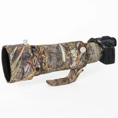 CHASING BIRDS camouflage lens coat for CANON RF 100-300 mm F2.8 L IS USM elastic waterproof and rainproof lens protective cover
