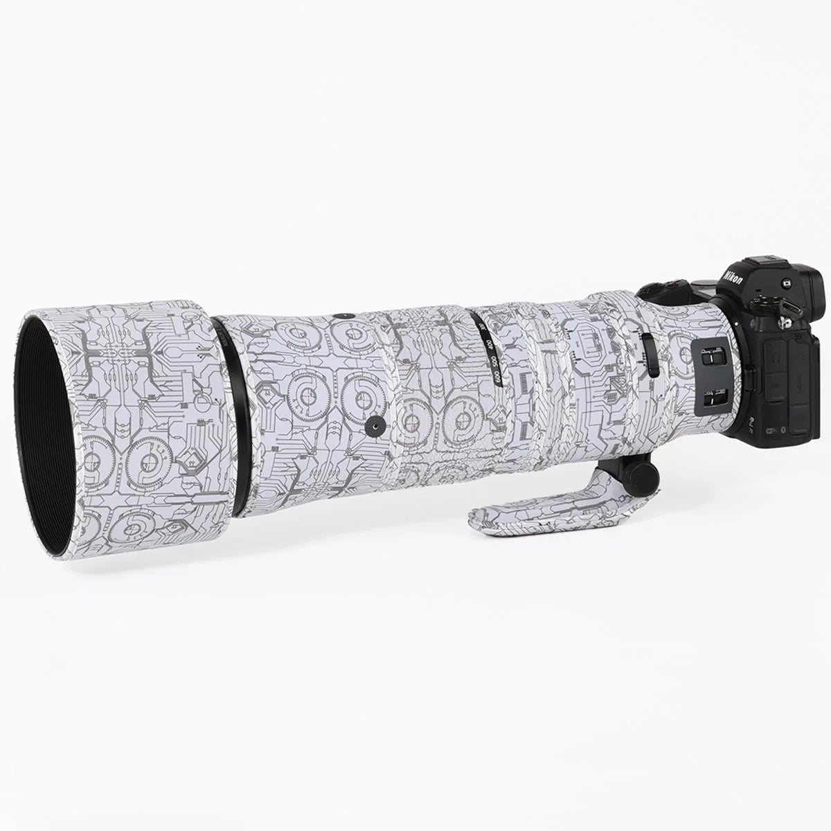 CHASING BIRDS camouflage lens coat for Nikon Z 180-600 mm F 5.6-6.3 VR waterproof and rainproof lens protective cover NIKKOR
