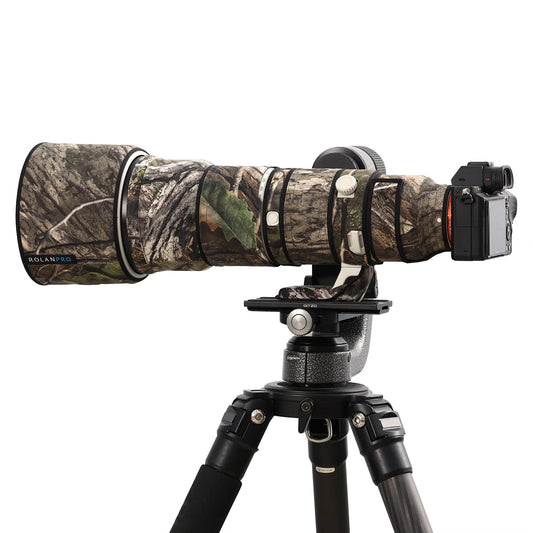 ROLANPRO Camouflage Lens Coat for Sony FE 400-800 mm F6.3-8 G OSS Waterproof Rainproof Lens Protective Cover Sony 400 800 Case