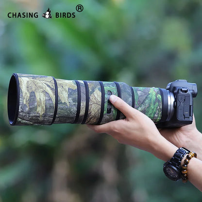Chasing birds camouflage lens coat for CANON RF 600 F11 IS waterproof and rainproof lens protective cover canon rf 600mm f11 STM