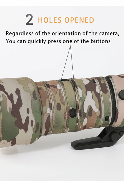 Chasing birds camouflage lens coat for CANON RF 70-200 mm L IS USM Z waterproof and rainproof lens protective cover