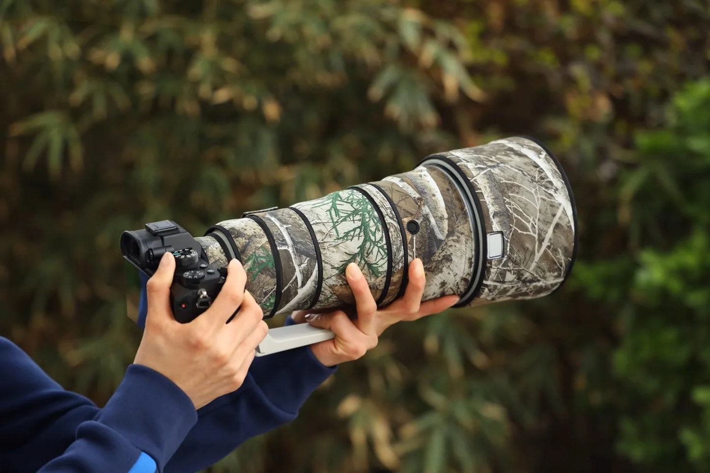 ROLANPRO Camouflage Lens Coat for SONY FE 300 mm F2.8 GM OSS Waterproof and Rainproof Lens Protective Cover Sony 300 f2.8 Case