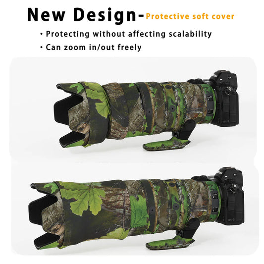 CHASING BIRDS camouflage lens coat for NIKON Z 100-400mm F4.5-5.6 VR S waterproof and rainproof protective cover nikon Z 100400