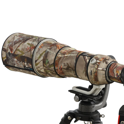 ROLANPRO Lens Camouflage Camera Coat Rain Cover for Nikon AF-S 400mm F2.8G ED VR Lens Protective Case Guns Sleeve