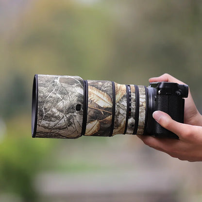 CHASING BIRDS camouflage lens coat for FUJI GF 110 F2 R LM WR waterproof and rainproof lens protective cover fujifilm 110mm f2