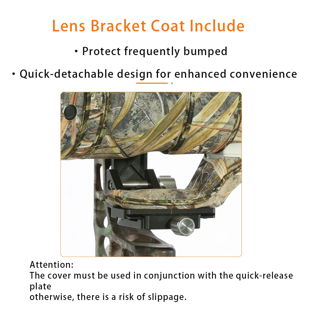 CHASING BIRDS camouflage lens coat for CANON RF 100-500mm F4.5-7.1 L IS USM waterproof and rainproof 100500 protective cover