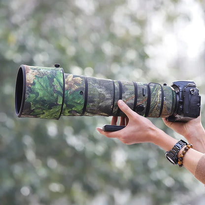 CHASING BIRDS camouflage lens coat for NIKON AF-S 180 400mm F4 E TC 1.4X waterproof and rainproof elastic lens protective cover
