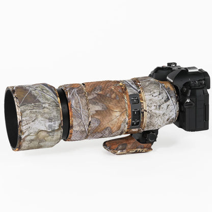 CHASING BIRDS camouflage lens coat for Olympus 100-400mm F5-6.3 IS ED MSC elastic waterproof and rainproof OM 100400 lens cover
