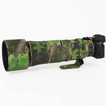 CHASING BIRDS camouflage lens coat for Nikon Z 180-600 mm F 5.6-6.3 VR waterproof and rainproof lens protective cover NIKKOR