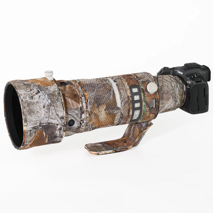 CHASING BIRDS camouflage lens coat for CANON RF 100-300 mm F2.8 L IS USM elastic waterproof and rainproof lens protective cover