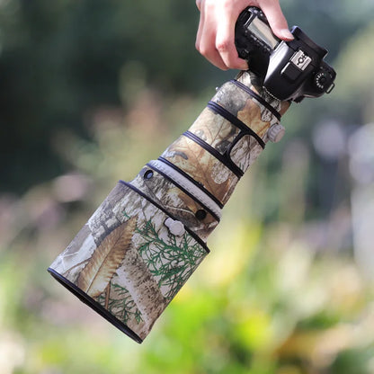 CHASING BIRDS camouflage lens coat for CANON EF 400mm F4 DO II USM waterproof and rainproof elasticity lens protective cover