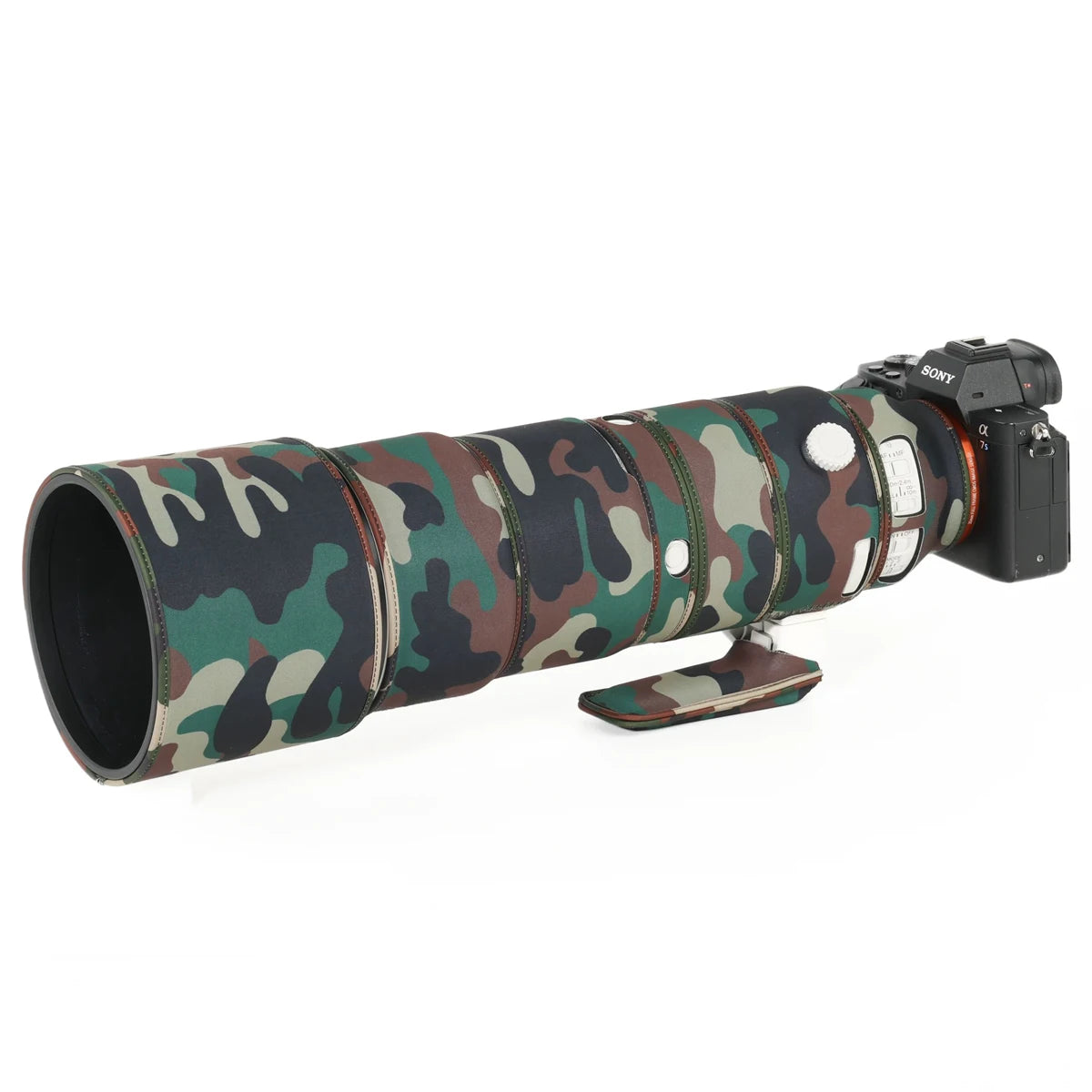CHASING BIRDS Camouflage Waterproof Lens Coat for Sony FE 200-600mm F5.6-6.3 G OSS Rainproof Lens Protective Cover SEL 200600