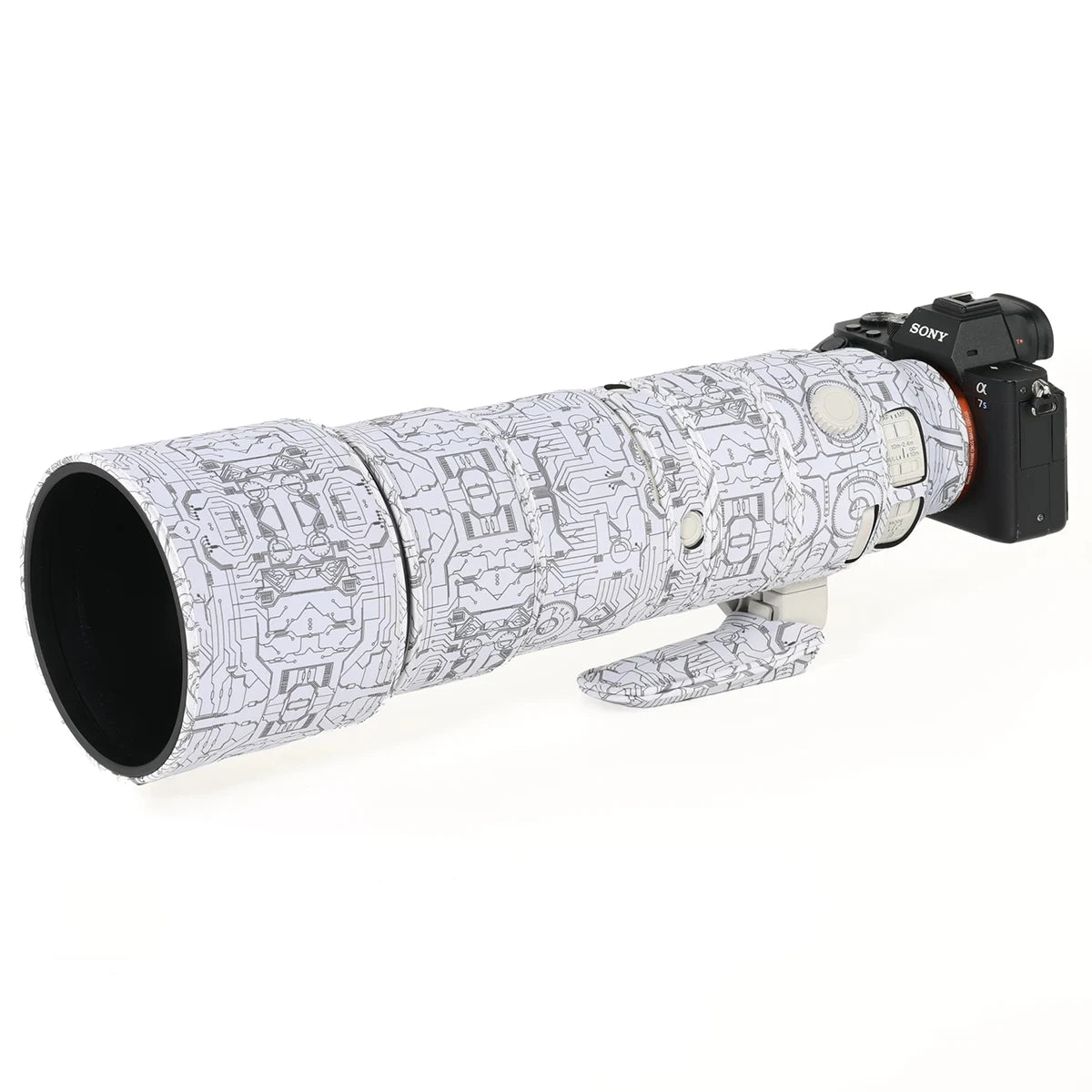 CHASING BIRDS Camouflage Waterproof Lens Coat for Sony FE 200-600mm F5.6-6.3 G OSS Rainproof Lens Protective Cover SEL 200600