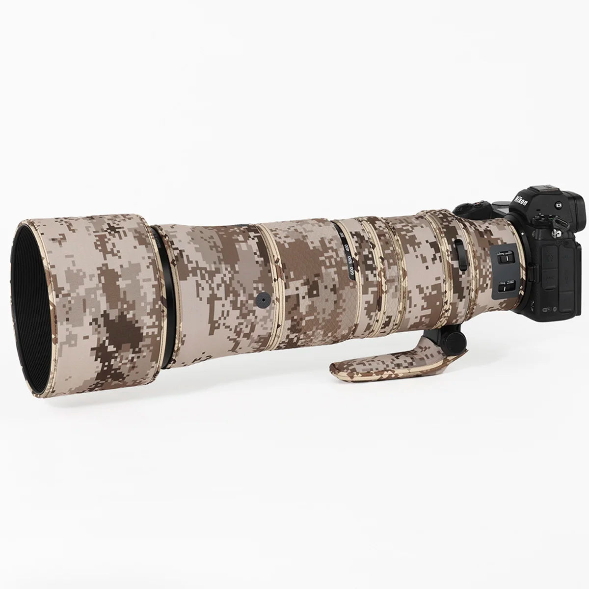 CHASING BIRDS camouflage lens coat for Nikon Z 180-600 mm F 5.6-6.3 VR waterproof and rainproof lens protective cover NIKKOR