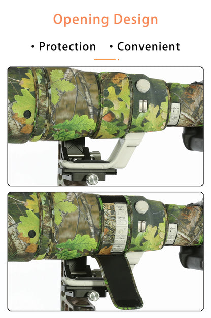 CHASING BIRDS camouflage lens coat for CANON RF 800mm F5.6 L IS USM elastic waterproof and rainproof lens protective cover