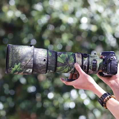 Chasing birds camouflage lens coat for NIKON AFS 200 400 F4 G II ED VR waterproof and rainproof lens protective cover lens cover
