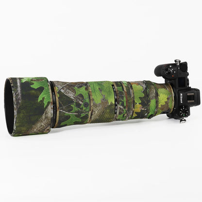 CHASING BIRDS camouflage lens coat for Nikon Z 180-600 mm F 5.6-6.3 VR waterproof and rainproof lens protective cover NIKKOR