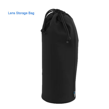 ROLANPRO Lens Hood Cap Folding Hood for Sony 400-800 mm F6.3-8 G OSS Telephoto Lens Storage Bag Drawstring Hardtop lens cover