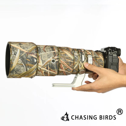 CHASING BIRDS Camouflage Lens Coat for Fujifilm XF 500mm F5.6 R LM OIS WR elastic Waterproof and Rainproof xf 500 Lens cover