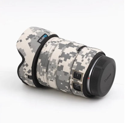 ROLANPRO Lens Camouflage Coat Rain Cover for Canon RF 24-105mm f4L IS USM Lens Sleeve Guns Case Lens Clothing