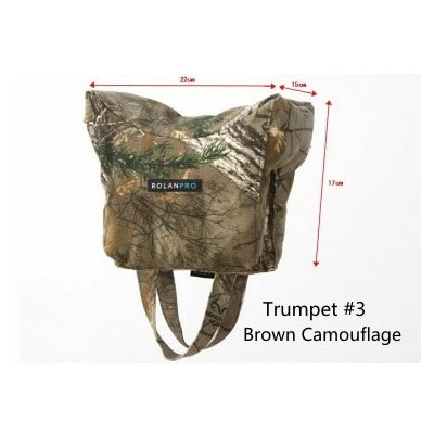 ROLANPRO Portable Cool Camouflage Wildlife Bird Watching Photography Bag For Hunting Animal Photo Shooting Camera Bean Bags