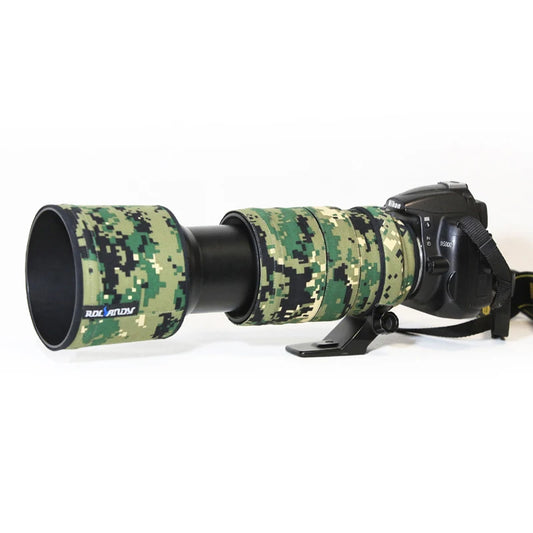 ROLANPRO Waterproof Lens Coat for Nikon AF 80-400mm F/4.5-5.6D ED VR Lens Cover Case Lens Protective Sleeve Rain Cover