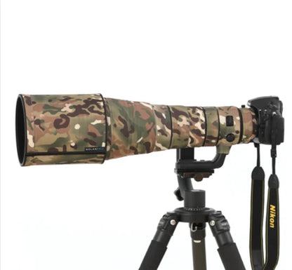 ROLANPRO Waterproof Lens Camo Coat for Nikkor Nikon AF-S 600mm F/4E FL ED VR Lens Cover Protective Sleeve Nikon 600f4e Case