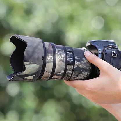 Chasing birds lens coat for NIKON AF-S 24-70mm F2.8 E ED VR waterproof and rainproof camo lens coat protective cover nikon 2470
