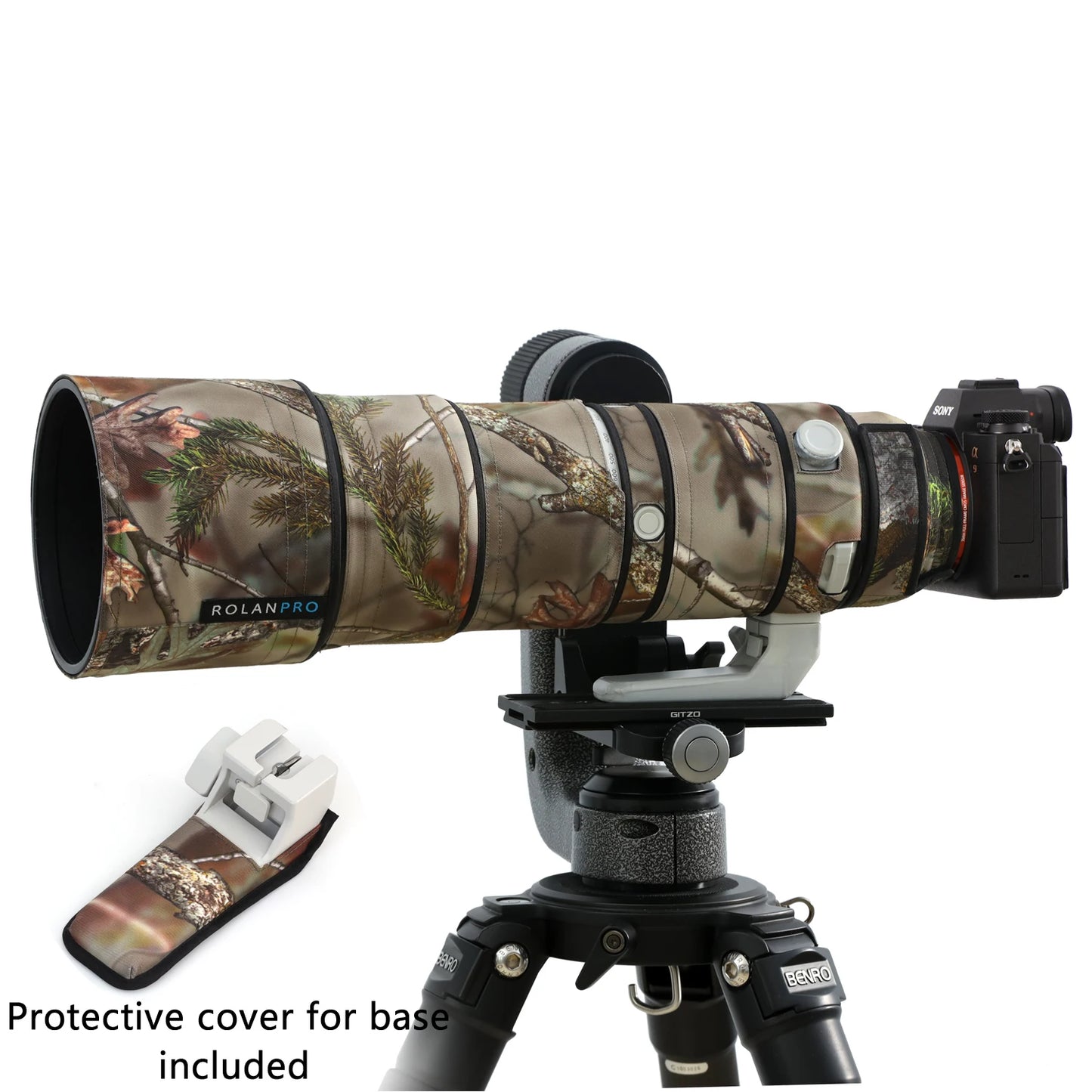 ROLANPRO Lens Coat for Sony FE 200-600mm F5.6-6.3 G OSS Lens Cover sony 200600 Camera Lens Protective Sleeve Guns Case Raincover