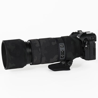 CHASING BIRDS camouflage lens coat for Olympus 100-400mm F5-6.3 IS ED MSC elastic waterproof and rainproof OM 100400 lens cover