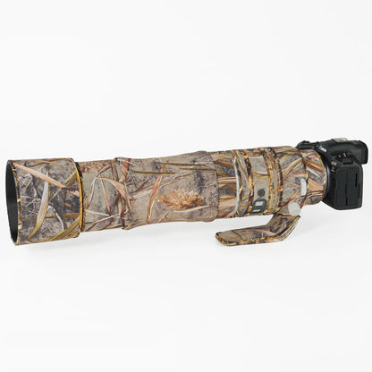 CHASING BIRDS camouflage lens coat for CANON RF 200 800 mm F 6.3-9 IS USM elastic waterproof and rainproof lens protective cover