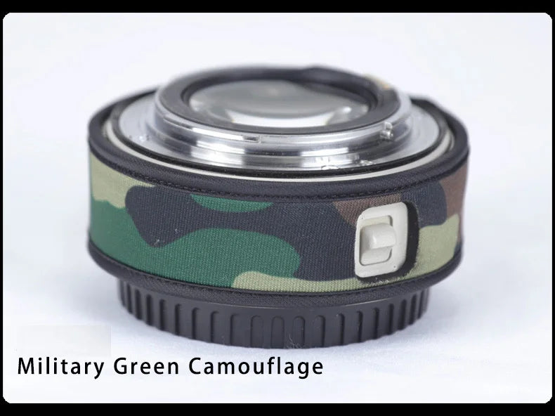 Chasing birds camouflage lens coat for CANON RF teleconverter TC 1.4X 2.0X waterproof and rainproof lens protective cover