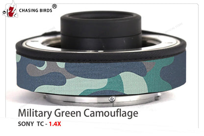 CHASING BIRDS camouflage lens coat for SONY teleconverter TC 1.4X 2.0X waterproof and rainproof lens protective cover